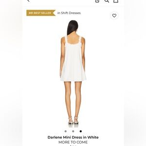 Elegant White Mini Dress